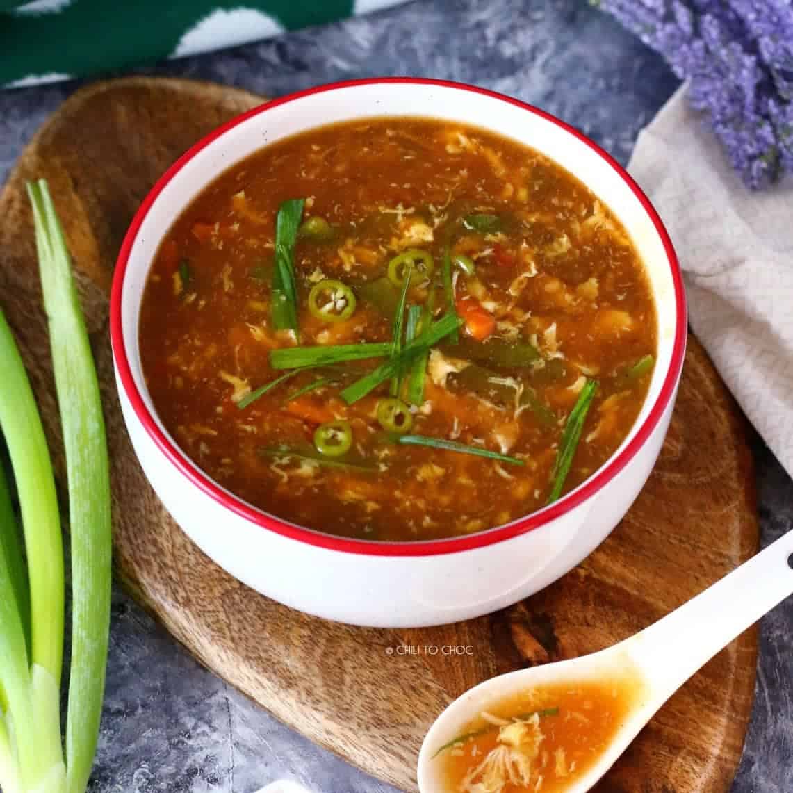 Veg Hot N Sour Soup